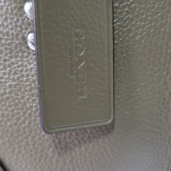 Coach Dempsey Olive Green Pebble Leather Tote - PRICE FIRM - Picture 6 of 12